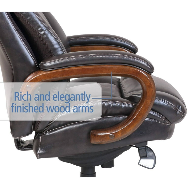 La-Z-Boy Big and Tall Trafford Executive Office Chair with La-Z-Boy Big and Tall Trafford Executive Office Chair with