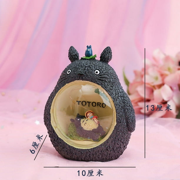 Totoro And No Face Man Car Decoration Figures