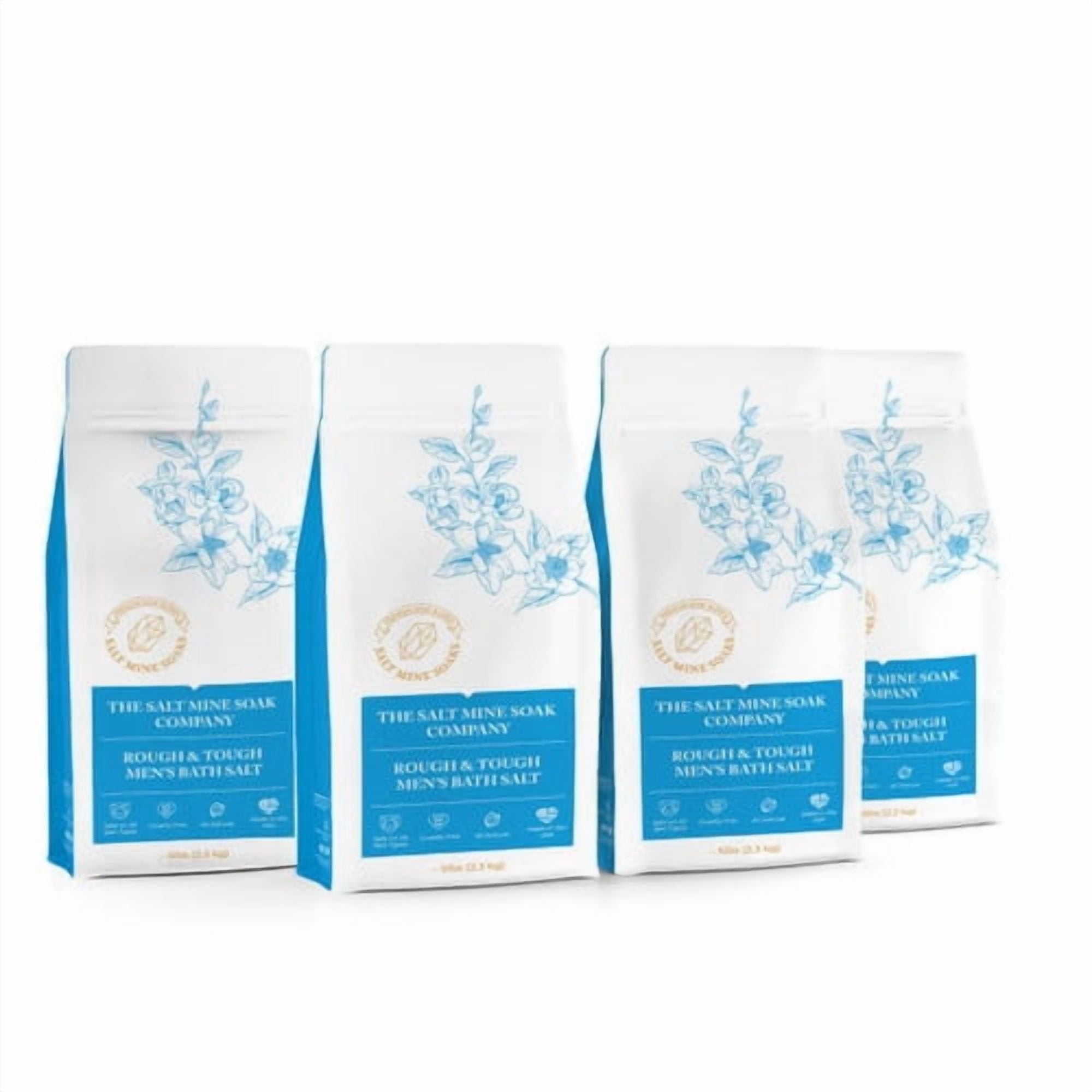London Rough & Tough Men's Coarse Grain (2mm) Bath Salt Soak 15 lbs.
