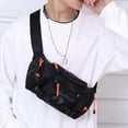 thumbnail image 4 of Riñonera multifuncional para exteriores, bolso bandolera deportivo para hombre, bolso de pecho impermeable, riñonera de gran capacidad para montar en montaña, 4 of 6