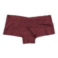 thumbnail image 1 of Bóxer Secret Treasures para Mujer, Vino Casual Encaje Talla EG, 1 of 4