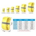 thumbnail image 2 of Unique Bargains 65-75L Waterproof Backpack Rain Cover with Reflective Strap XL Yellow, 2 of 6