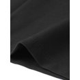 thumbnail image 6 of DARING DIVA Sheath Zip Front Sleeveless Slit Pencil Dress XS Black, 6 of 6