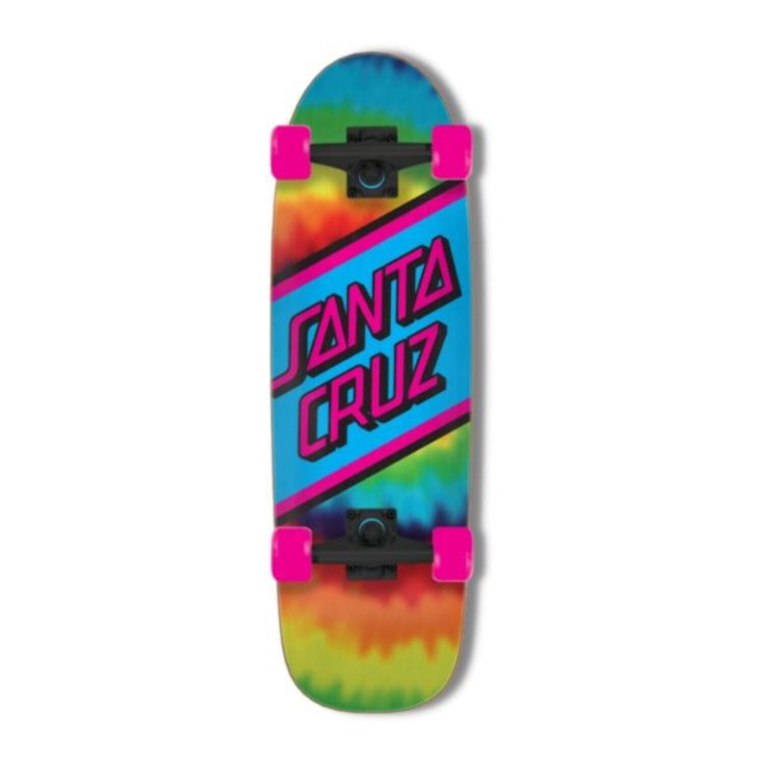 ちゃちゃぽん Free Shipping! Shark Wheel Tie Dye 31 In. Skateboard with