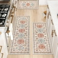 thumbnail image 4 of Ileading 3 Pieces Boho Kitchen Rug Sets Non Slip Soft Kitchen Mat Floor Mat for Kitchen, Laundry Room and Hallway, 4 of 14