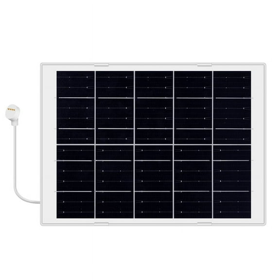 8W Solar Panel with Extension Cable IP65 Waterproof for Camera Security Camera Outdoor