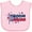 AD-Pink, variant on Inktastic 4th of July Boom Squad Blue and Red Fireworks Boys or Girls Baby Bib