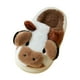 thumbnail image 3 of Pantuflas de invierno para mujer con bonitos animales, zapatos de casa antideslizantes de felpa para interiores y exteriores 42 43 Yuyangstore Pantuflas bonitas para mujer, 3 of 8