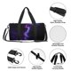 thumbnail image 4 of Fotbe Purple And Blue Nebula Bolsa Deportiva de Lona Plegable con Estampado, Bolsa de Gimnasio con Bolsillo Seco/Húmedo, Bolsa de Viaje Ultraligera de Gran Capacidad, 4 of 6