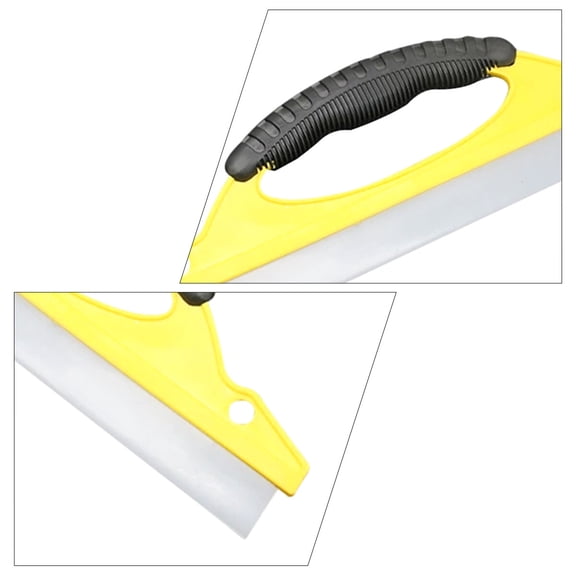 COSMOBETTY 1Pcs Squeegee for Window Cleaning with D-shaped Design for Car Owners