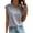 Grey, variant on Hauaitttt Women Solid Color Sequin Round Neck Tank Top and Party Wear Womens Tops and Tees under Scrub Women Long Sleeve Shirts Medium T Shirt Short Sleeve T Shirt Layering Tee Long Sleeve Women
