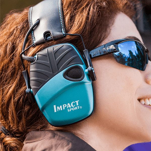 Howard Leight Impact Sport Teal Electronic Muff 