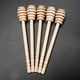 thumbnail image 4 of Gotero de madera ZHCH para miel palo para servir jarabe rociador utensilios de cocina 16cm 24 Uds, 4 of 5
