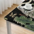 thumbnail image 5 of WYYP Swan Flowers Butterfly Square Table Cover 100% Polyester Fiber 40*40, 5 of 8