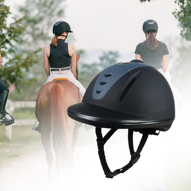 Capacitación de casco ecuestre Continuable deportes al aire libre Simple cómoda absorción de amortiguadores Equipo de Equipo de caballo SG