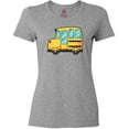 thumbnail image 3 of Inktastic Cute School Bus Women's T-Shirt, 3 of 5