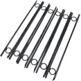 Durable Heavy Duty 18 Inch Steel Rebar Stake with Loop Grip 12pcs of 3/8x Tent Canopy Ground