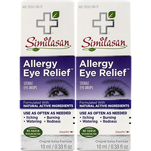 Similasan Allergy Eye Relief Eye Drops 0.33 Ounce Bottle, for Temporary