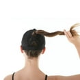 thumbnail image 3 of LLC Khaki Women's Adjustable High Messy Bun Ponytail Baseball Cap, 3 of 5