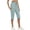 Blue, variant on UDAUDU Women's Capri Pants 2026 Lightweight Quick Dry Ice Cool Capris Casual Summer Trip Loose Fit Shorts with Pockets Blue S