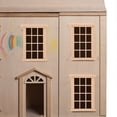 thumbnail image 3 of MasteelfCA 4pcs Mini House Window Frame DIY Mini House Decoration Mini Furniture Blank Window, 3 of 8