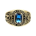 thumbnail image 2 of Order Now for 2025 Graduation, Freestyle Women's 14K Gold Plated Celebrium Large Classic Class Ring , Personalized, High School or College, 2 of 8