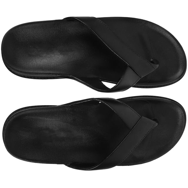 YSNOOWE 1Par Sandalias De Negras Para Mujer Cómoda Antideslizante Absorbe Sudor
