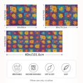 thumbnail image 2 of Yayeee Pillowcase Standard Size Set of 2 Satin Wrinkle Resistant Pillow Case, Colorful Checkered Daisy, 2 of 8
