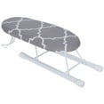 thumbnail image 3 of Ironing Board, High-Temperature Resistant Folding Ironing Board, Thickened  Space-Saving For Neckline Collar Leg Opening Sleeve Cuff Classic Grid, 3 of 8