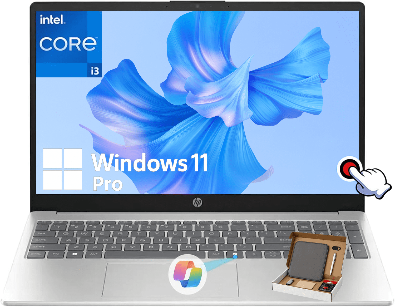 HP 15.6-inch Laptop, 11th Generation Intel Core i5-1135G7, Intel