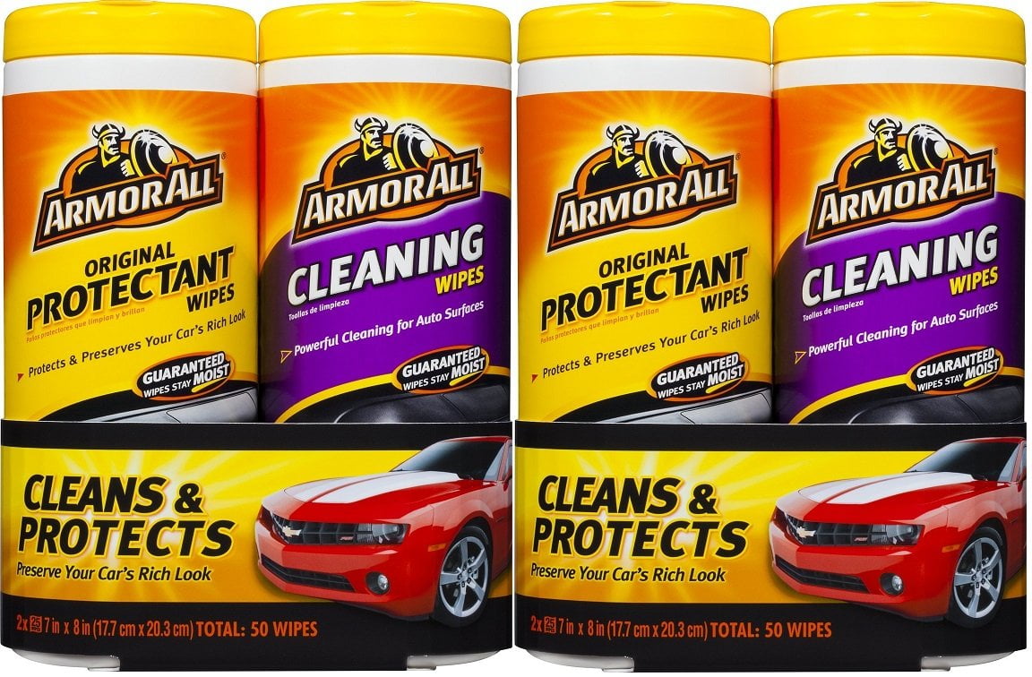 ArmorAll Original Protectant and Cleaning Wipes KIT, Great for the