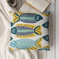 thumbnail image 3 of Embroidered Throw Pillow Cover Decorative Square Cushion Cases for Home Sofa Bed and Chair, 3 of 5