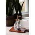 thumbnail image 5 of Rail19 Derby Soap Dispenser with Metal Pump - Liquid Hand Soap & Lotion for Kitchen and Bathroom, 10oz (Gold), 5 of 11