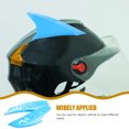 thumbnail image 3 of unbranded 1Par Accesorios Para Casco De Motocicleta En Color Con Cuernos Decorativos Aerodinámicos De ABS, 3 of 6
