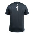 thumbnail image 2 of Playera Umbro para Mujer, Deportiva Manga Corta con Cierre Negra Talla M, 2 of 4