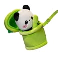 thumbnail image 4 of Muñeco de panda de tubo, juguetes para abrazar, peluche de dibujos animados, animal de peluche para fiestas temáticas de animales con correa para el hombro, 4 of 9