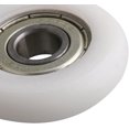thumbnail image 4 of lote De 4 Roulements Billes En Acier Blanc 10 X 40 X 10 Mm Pour Porte Et Fentre, 4 of 5