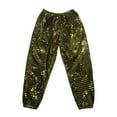 thumbnail image 2 of SNKSDGM Cargo Pants for Girls Camo Kids Sequins Loose Jazz Hop Street Dance Pants Haren Trousers Dancewear for Boys Girls 7-8 Years, 2 of 7