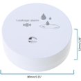 FCUpgraded Water Leak Detectors Compact Water Simple Installation for
