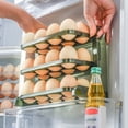 thumbnail image 4 of Récipient de Rangement d'Œufs de Cuisine Multicouche pour Réfrigérateur, 4 of 17