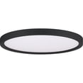 thumbnail image 2 of 15 inch 27W 1 Led Flush Mount-Earth Black Finish Bailey Street Home 71-Bel-4235969, 2 of 3