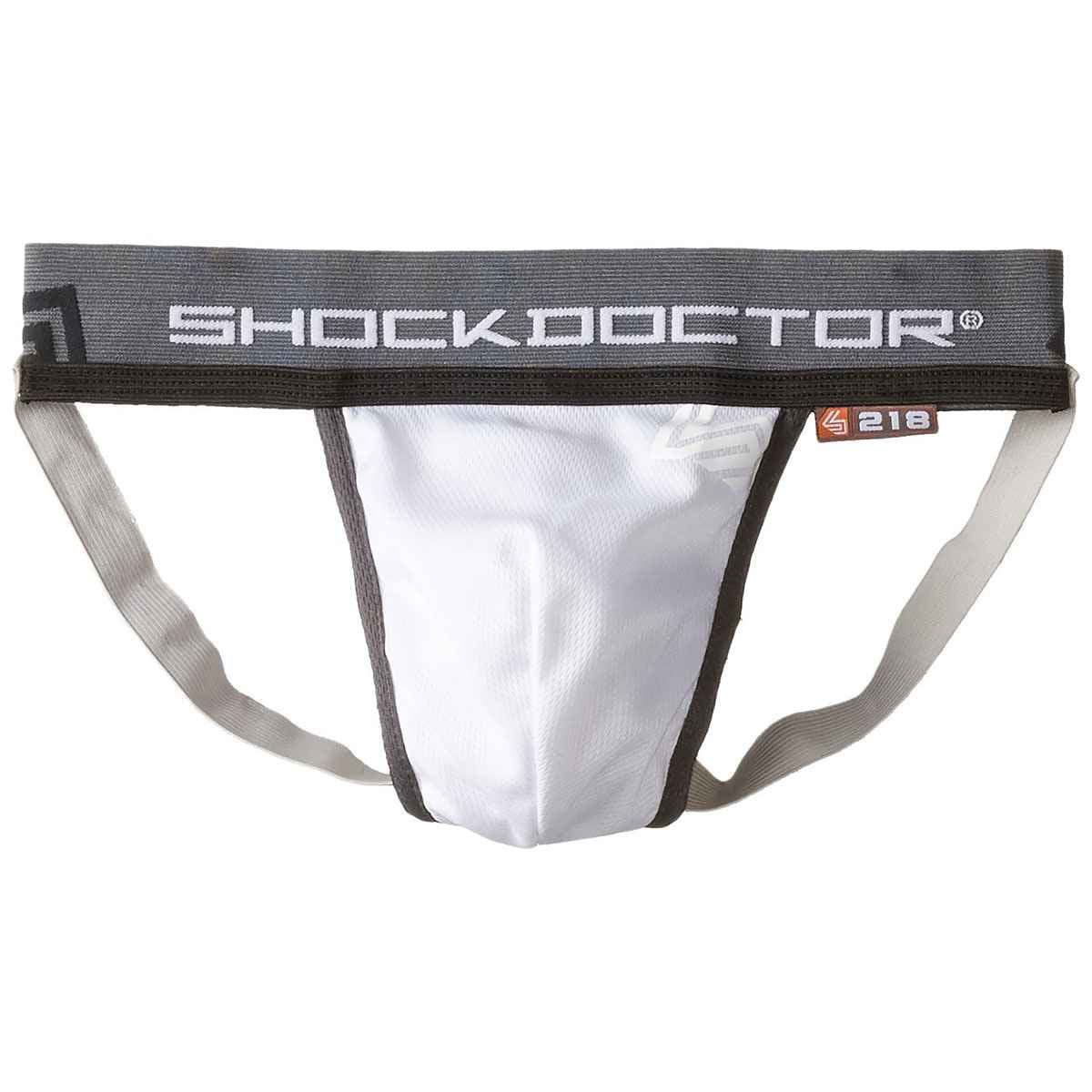 Mens McDavid 3133 Athletic Supporter Swim Run 2 Pack White Size Small for sale online 