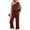 Red, variant on Bzhegqhd Women Solid Two Piece Sets for Women Summer Vacation Travel Outfits V Neck Lounge Matching Sets