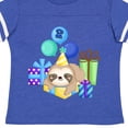 thumbnail image 4 of Inktastic 2nd Birthday Sloth Boys or Girls Toddler T-Shirt, 4 of 5