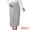 Gray, variant on DARING DIVA Women's Midi Skirt Adjustable High Waist Over Belly Stretchy Jersey S Gray