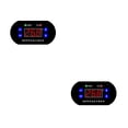 thumbnail image 2 of Bewildely Termostato Gran Cambio directo Instalación práctica Precisión Pantalla concisa Seguridad digital Controlador de temperatura AC220VR AC220VRPantalla roja 2piezas Bewildely CBP208682, 2 of 5