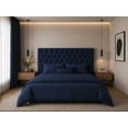 thumbnail image 1 of Cabecera El Bazar Store Capitonada Soho Queen Azul marino, 1 of 5
