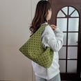 thumbnail image 3 of SPEKSEE Polka Dot Hobo Bag for Women Trendy Slouchy Shoulder Bag Soft Handbag Underarm Purse For Work Travel, 3 of 8