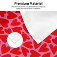 thumbnail image 5 of Lsque Love Heart Pattern Flag,Love Heart Printed Garden Flag 48 x 72 in - Double Sided Small Flags for Yard, 5 of 9