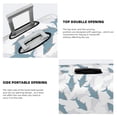 thumbnail image 5 of Haiem Party Shark Cute Luggage Cover Printed Suitcase Covers for Luggage Elastic Washable Suitcase Protector Fits 18-32 Inch Luggage-X-Large, 5 of 9